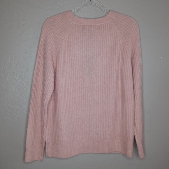 Vero Moda Laroya Pink Ribbed Sweater - Picture 4 of 5